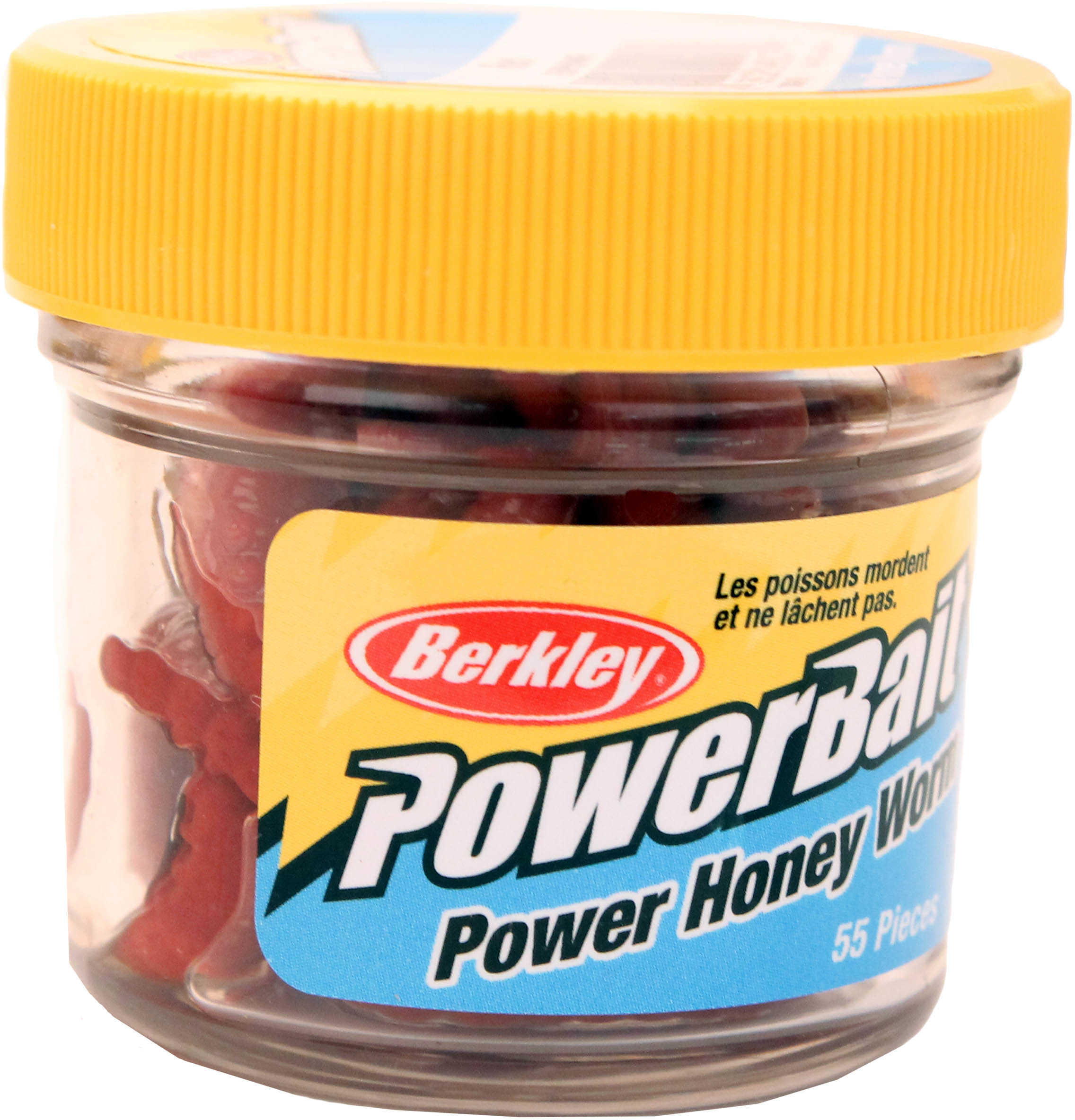 Berkley Power Honey Worm Jar Red Md#: EBPHWR