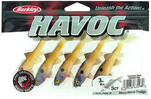 Berkley Havoc Sick Fish, 3" Tennessee Shad 1289547