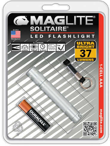Maglite Solitaire LED 1AAA Silver SJ3A106