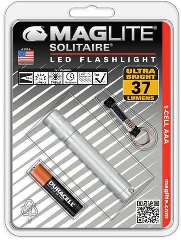 Maglite Solitaire LED 1AAA Silver SJ3A106