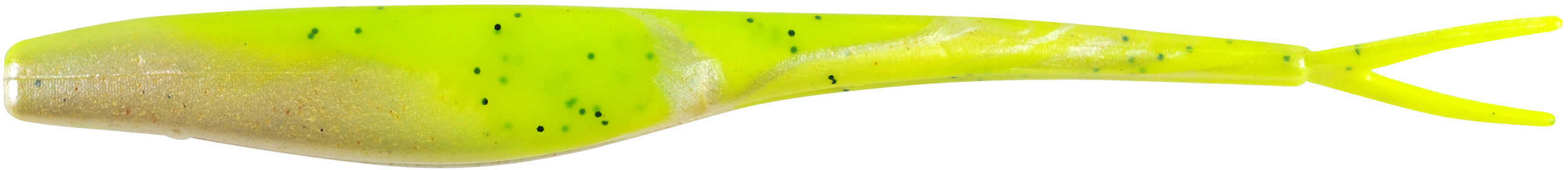 Berkley Gulp! Salt Water Jerk Shad 6in 5/per bag Chartreuse Pepper Neon Glo Md#: GSJS6-CPN