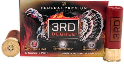 12 Gauge 5 Rounds Ammunition Federal Cartridge 3" 1 3/4 oz Tungsten #6