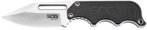 SOG Knives Instinct G10 Handle, Satin Md: Nb1012-CP