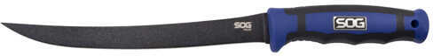 SOG Knives Fillet Knife (7.5-Inch)- Black Non-Stick Md: Flt32K-CP