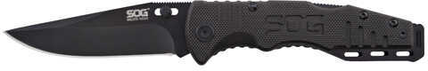 SOG Knives Salute Mini, Black Oxide, G10 Md: Ff1101-CP