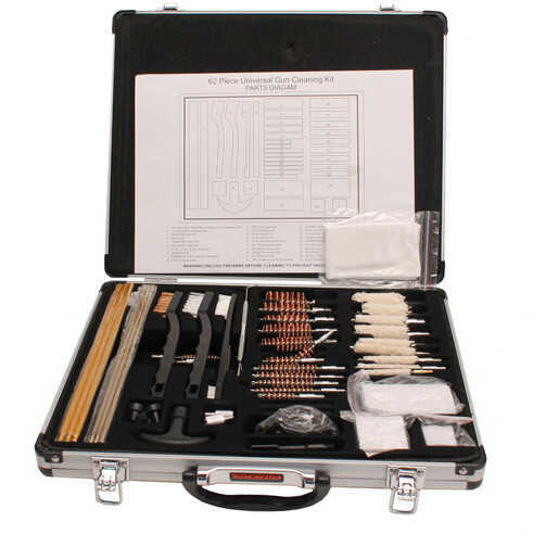 Winchester 62 Piece Super Deluxe Kit Aluminum Case Md: 38126