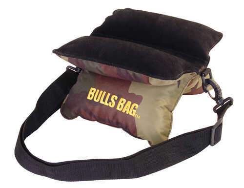 Bulls Bag Co Field Camo Polyester/Suede Bag/Cs (10") Md: 1501