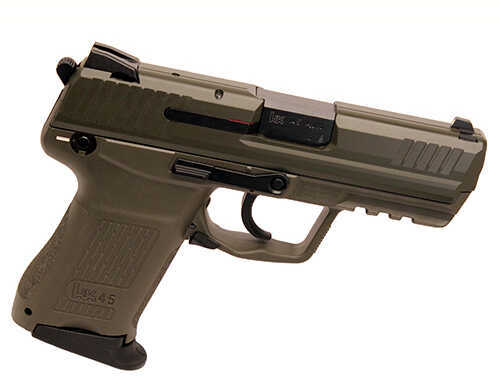 Heckler & Koch HK45C 45 ACP V1 Double /Single Action Green 8 Round Semi Automatic Pistol 745031GG-A5