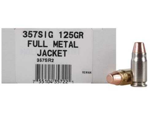 357 Sig 250 Rounds Ammunition Ultramax 125 Grain Full Metal Jacket