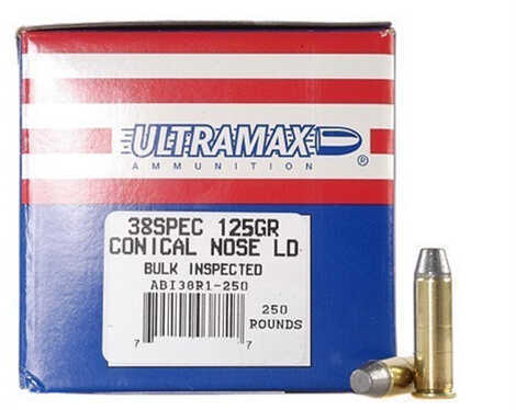 Ultramax 38 Special 125 Grains CNL (Per 250) Md: ABI38R1-250