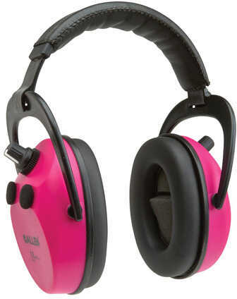 Allen Axion Electronic Lo-Profile Earmuff Orchid NRR 25 Rated Meets ANSI S3.19 and CE EN352 Requirments Quad Microphone
