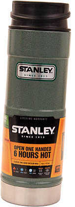 Stanley Classic One Hand Vacuum Mug 16Oz Green Md: 10-01394-007