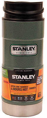 Stanley Classic One Hand Vacuum Mug 12 Oz Green Md: 10-01569-001