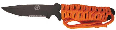 UST - Ultimate Survival Technologies Paracord Handle 3" Blister Knife FS 20-02229-08 Fixed Blade Orange