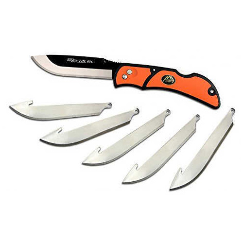 Outdoor Edge Cutlery Corp Razor-Lite EDC Orange Md: RLB-30C