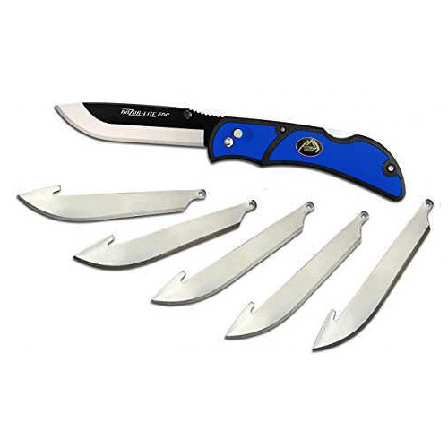 Outdoor Edge Cutlery Corp Razor-Lite EDC Blue Md: RLU-40C-img-0