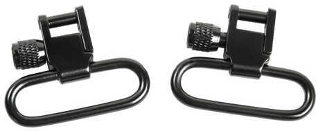 NcStar 1" Lockable Sling Swivel (Pair)/Black Md: AASW1B