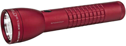 Maglite 2 Cell D LED, Display Box, Crimson Red Md: ML300LX-S2RN5