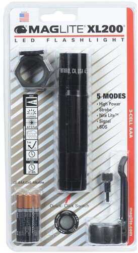 Maglite Xl200 3 Cell AAA Led, Blister Pack Tactical Md: Xl200-S301C