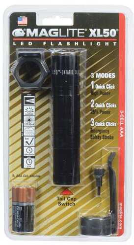 Maglite Xl50 Led Light Tactical Black Md: Xl50-S301C