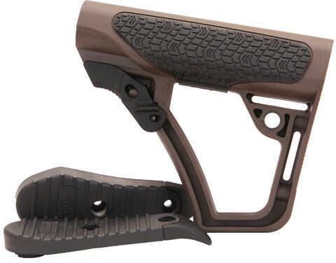 Daniel Defense Mil-Spec Collapsible Buttstock Fits AR Rifles Milspec Brown Finish 21-091-04179-011