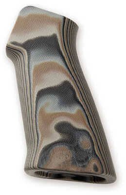 Hogue AR-15 No Finger Grooves, Grip Smooth G10 Dark Earth Md: 13767