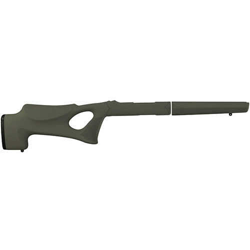 Hogue 10/22 Takedown Thumbhole Standard Barrel Rubber Over Molded Stock Olive Drab Green Md: 21260