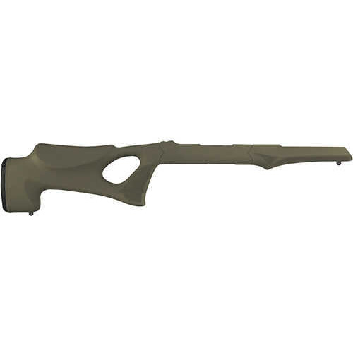 Ruger 10-22 Tactical Thumbhole Stock .920 Barrel Channel OD Green OverMolded Rubber