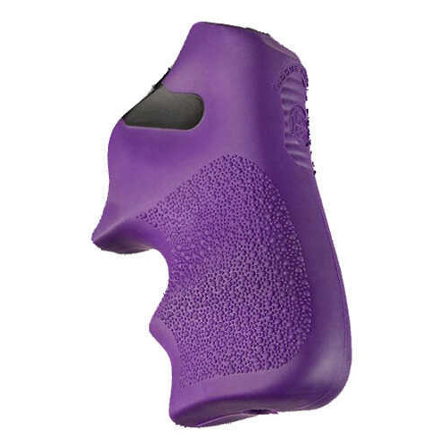 Hogue Ruger LCR Grip Tamer, Rubber Finger Grooves, Purple Md: 78026