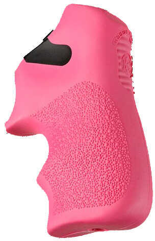 Hogue Ruger LCR Grip Tamer, Rubber Finger Grooves, <span style="font-weight:bolder; ">Pink</span> Md: 78027