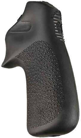 Hogue Ruger LCR Grip Tamer, Rubber No Finger Grooves, Black Md: 78030