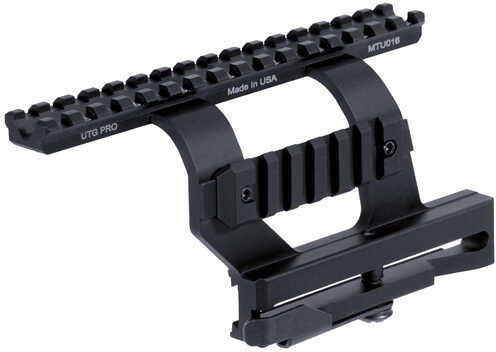 Leapers UTG PRO Scope Mount Quick-Detachable AK-47 Side Picatinny Black Md: MTU016