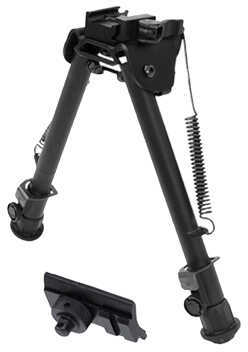 Leapers Inc. - UTG Tactical Op Bipod Fits Picatinny or Weaver Rail 8" - 12.4" with QD Lever Mount Black TL-BP88Q