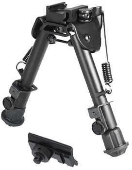 Leapers Inc. - UTG Tactical Op Bipod Fits Picatinny or Weaver Rail 5.9" - 7.3" with QD Lever Mount Black TL-BP78Q