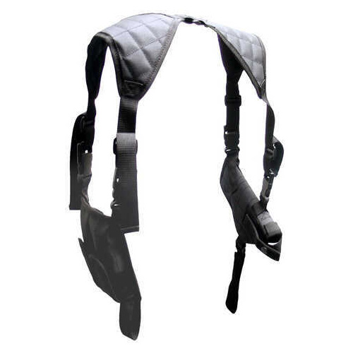 Leapers Inc. - UTG Deluxe Shoulder Holster Ambidextrous Universal Black Finish PVC-H170B