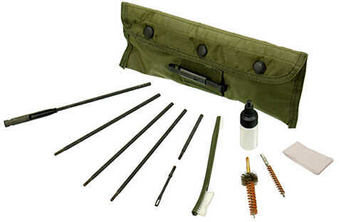 Leapers, Inc. UTG AR15 <span style="font-weight:bolder; ">Cleaning</span> <span style="font-weight:bolder; ">Kit</span> Complete With Pouch Md: Tl-A041