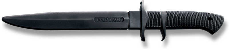 Cold Steels Rubber Training Black Bear Classic 8.13 in Blade