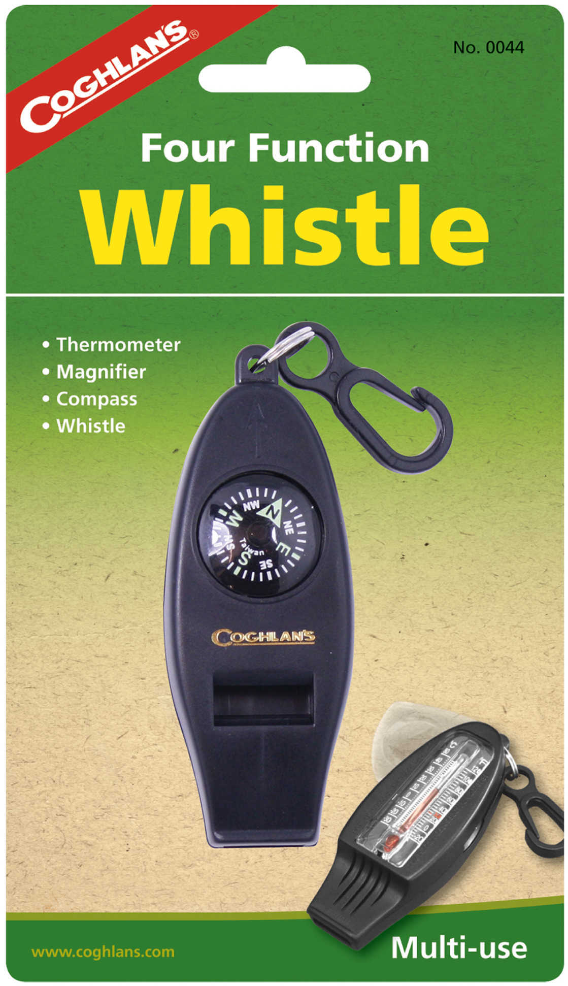 Coghlans Camping Whistle Four Function 0044