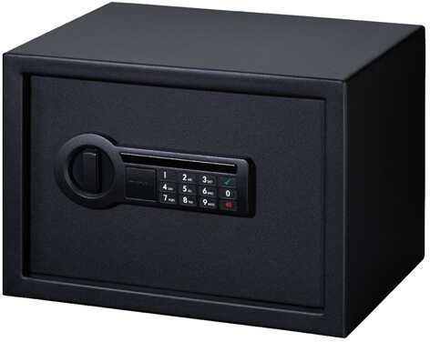 Stack-On Personal Safe Electronic Lock with Shelf, Black Md: PS-1514