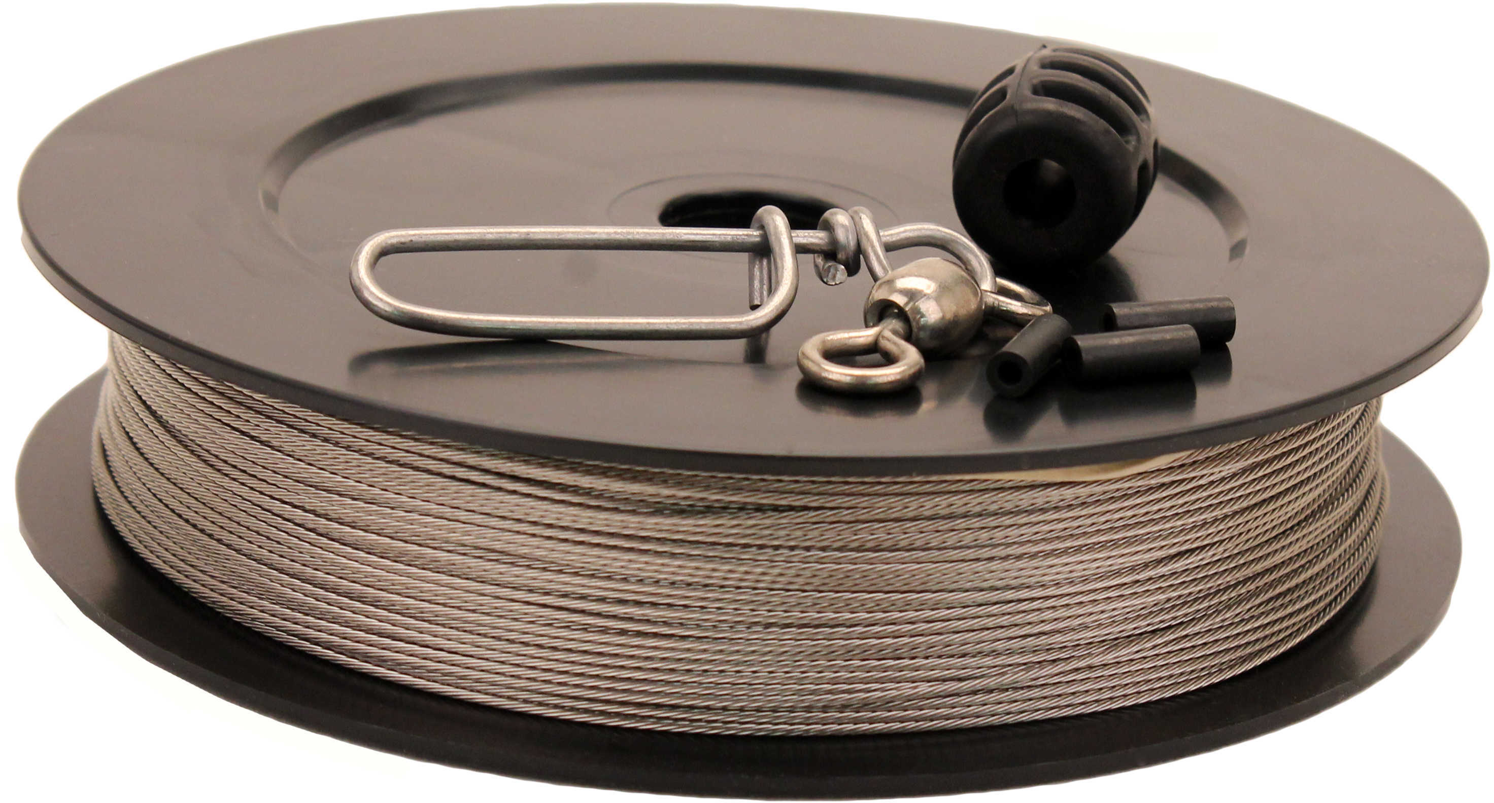 Scotty Premium Stainless Steel Downrigger Cable 300 ft, 180 lb Test, Kit Md: 2401K
