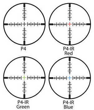Barska Optics Ridgeline Scope 3-12x44mm, P4 IR Reticle, 1" Tube AC11376