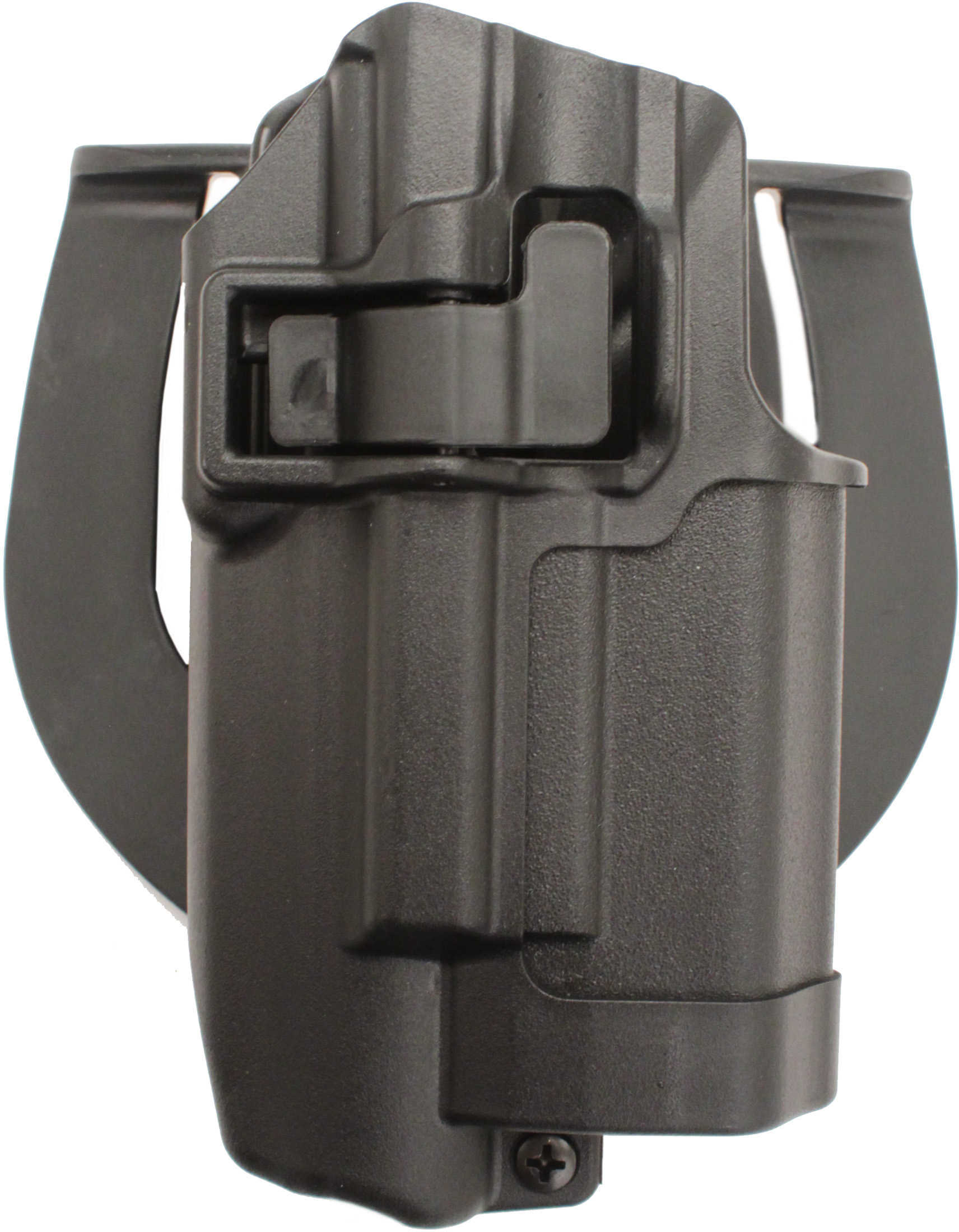 BlackHawk Products Group Serpa CF Belt & Paddle Holster Plain Matte Finish Right Hand for Glock 17 + Xiphos 414500BK-R