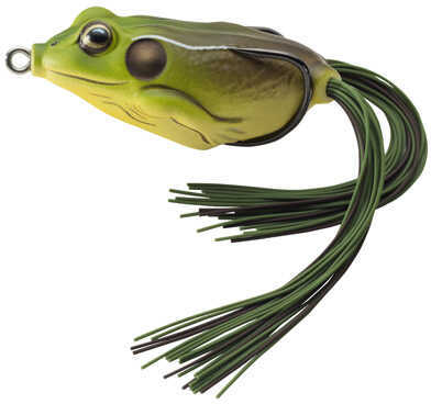 LIVETARGET Lures / Koppers Fishing and Tackle Corp Frog Hollow Body Green/Brown 1/0 Md: FGH55T508
