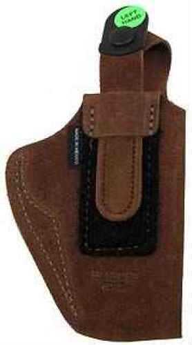Bianchi 6D Deluxe Waistband Holster Natural Suede, Size 12, Left Hand 19045