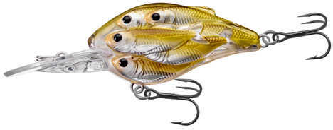 LIVETARGET Lures / Koppers Fishing and Tackle Corp Yearling Baitball Crankbait Pearl/Olive Shad #6 Md: YCB50M815