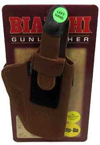 Bianchi 6D Deluxe Waistband Holster Natural Suede, Size 15, Left Hand 19051