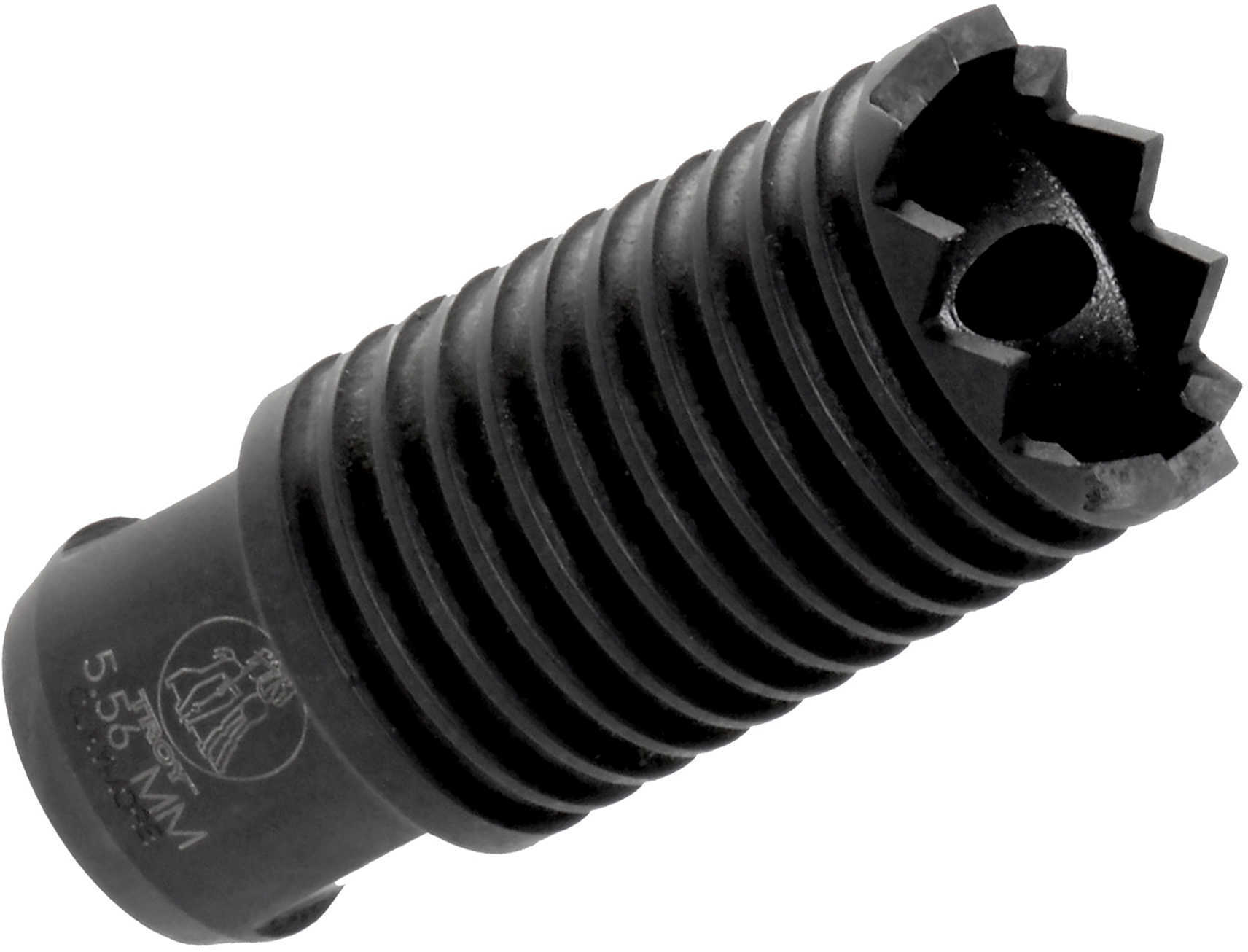 Troy Claymore Muzzle Brake 1/2 X 28 RH Black AR-15 5.56 SBRA-CLM-05BT-00-img-1