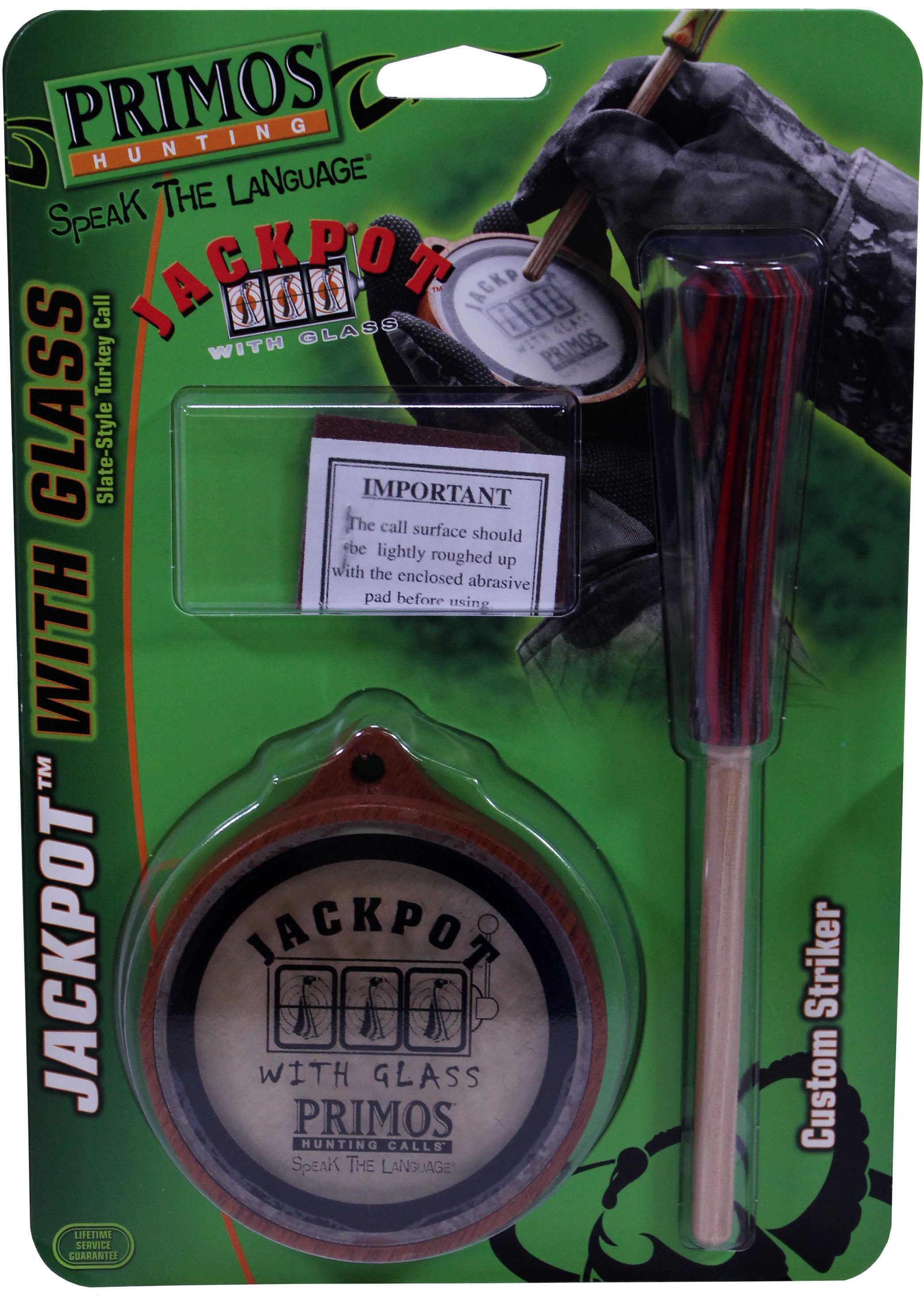 Primos Friction Call, Turkey JACKPOT with Glass 258