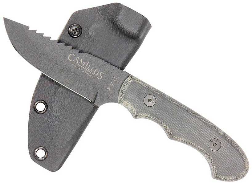 Camillus Cutlery Company 7.75" Barbarian Knife-1095 Steel Md: 19089