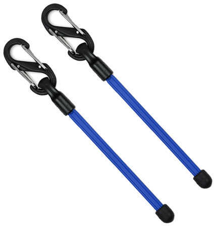 Nite Ize Gear Tie Clippable Twist 3" Blue 2 Pack Md: GLZ-03-2R7